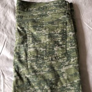 rag & bone Camo printed skinny jean